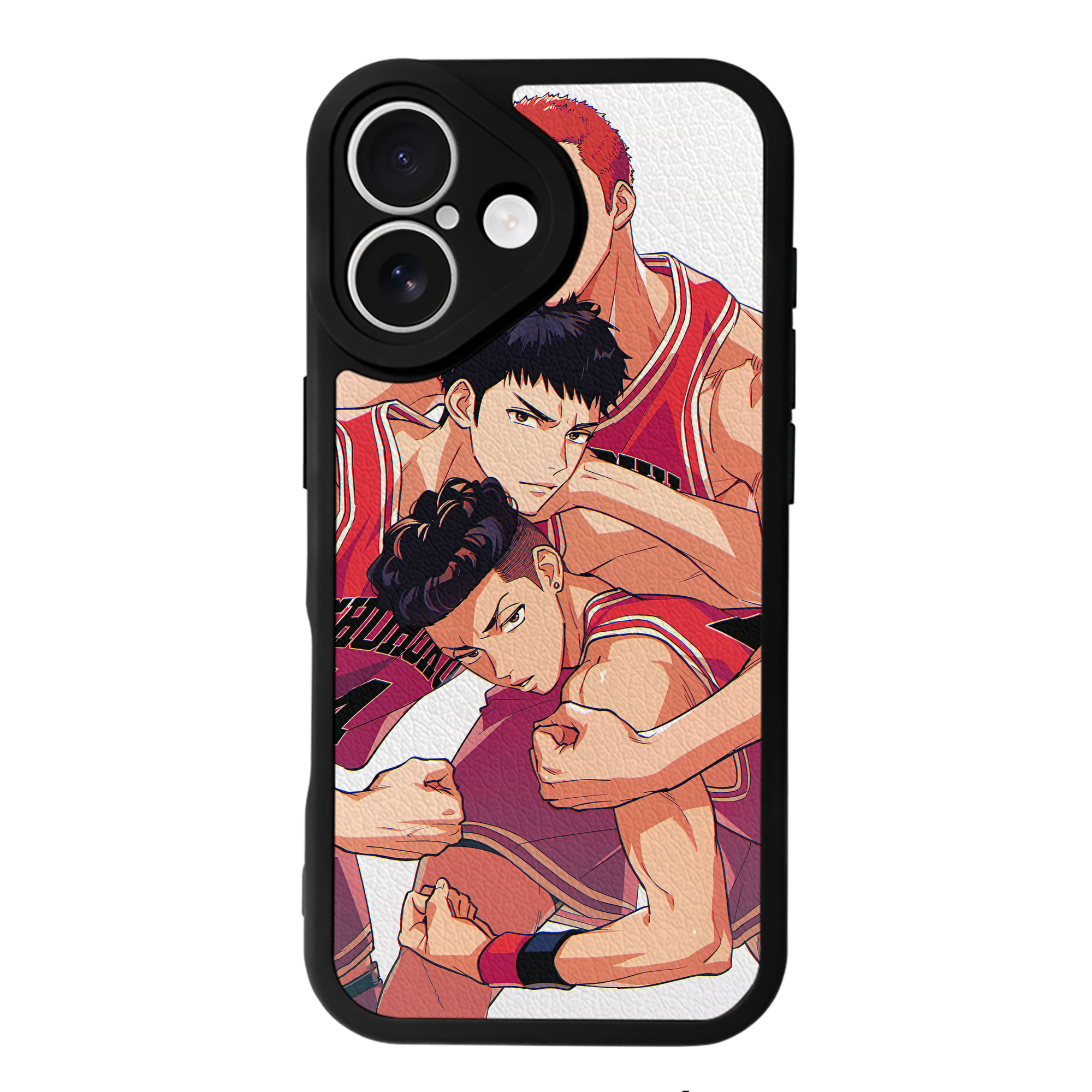 （画像用） SLAM DUNK／スラムダンク 【iPhone 16シリーズ対応】シリコンスマホケース（レザー調） 材質：シリコン